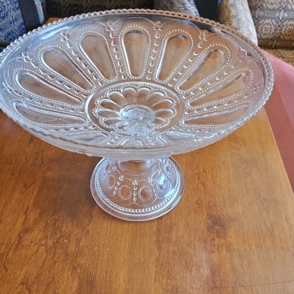 *SOLD* Vintage EAPG Low Standard Compote - U.S Glass - Pattern: Wisconsin - Picture 7 of 9